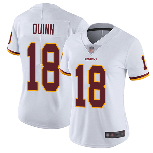 Washington Redskins Limited White Women Trey Quinn Road Jersey NFL Football #18 Vapor Untouchable->youth nfl jersey->Youth Jersey